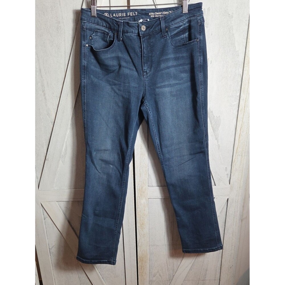 Laurie Felt Lightly Distressed Skinny Jeans Size 31